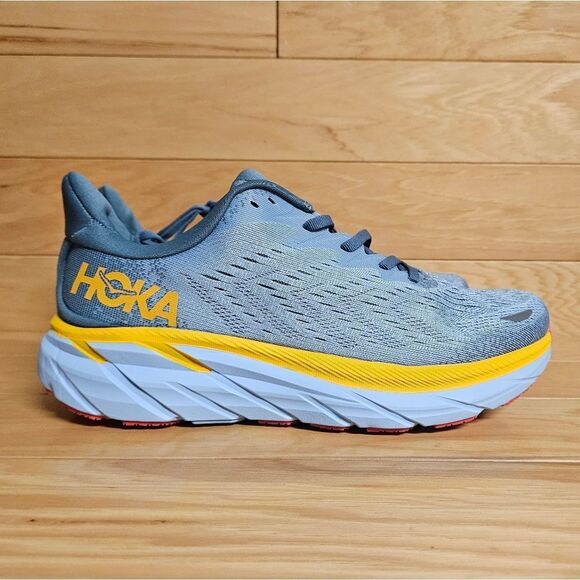 Hoka Other - Hoka One One Clifton 8 Size 8.5 Goblin Blue Mens Running Shoe 1121374